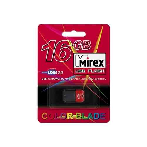 MIREX Flash drive USB2.0 16Gb Arton, Red RTL
