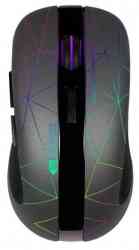 JET.A OM-R53G LED серая (800-1600dpi, 6 кнопок, LED-подсветка, USB) Бес мышь