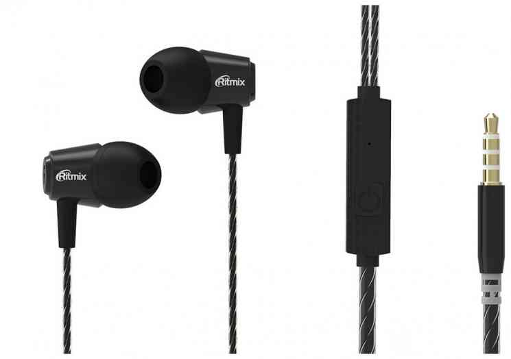 RITMIX RH-120M White, вкладыши наушники