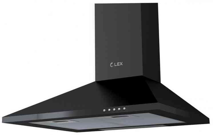 LEX BASIC 500 black вытяжка