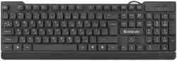 DEFENDER Element HB-190 USB RU,черный,полноразмерная клавиатура