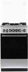 De Luxe 5040.40г(кр)чр 010 нержавеющая сталь Газовая плита