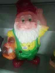 Фигурка садовая "Гном с корзиной" 42*25 см