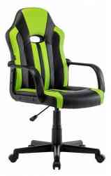 BRABIX компьютерное BRABIX "Stripe GM-202", экокожа, черное/зеленое, 532511 кресло