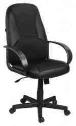 BRABIX "City EX-512", ткань черная/красная, TW, 531408 кресло офисное