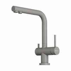 Omoikiri Nagano-P-GR, смеситель, гранит, leningrad grey