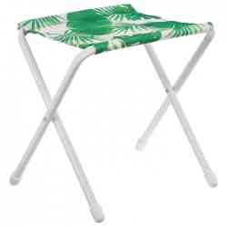 стул складной дачный (ДС/1 с тропическими листьями светлый) Ижевск