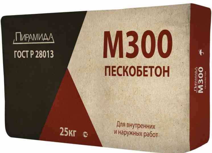 Пескобетон М-300 (25кг) ECO /для бетонирования полов