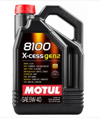 Motul 8100 X-Cess 5w40 (4л) GEN2 Моторное Масло
