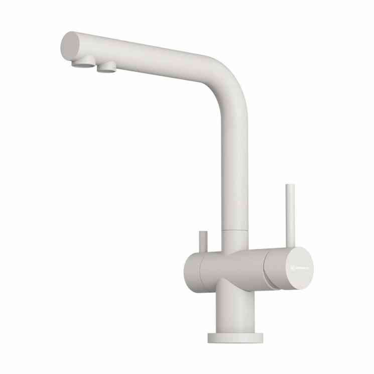 Omoikiri Nagano-P-PA, смеситель, гранит, пастила