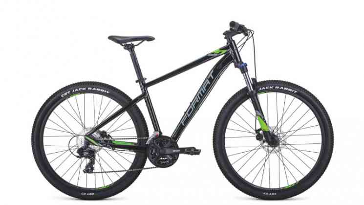 Велосипед FORMAT 1415 29 ( 14 ск. рост L) 2020-2021, черный матовый