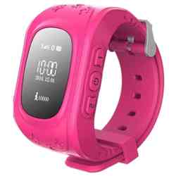Умные часы детские Кнопка Жизни К911 с GPS трекером розовые