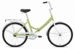 FORWARD VALENCIA 24 3.0 (24' 3 ск. рост. 16' скл.) 2021, зеленый/серый, RBKW1YF43003 Велосипед