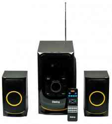 DIALOG 2.1 Progressive AP-208 black, 30W+2*15W RMS,Bluetooth,FM,USB+SD reader акустическая система