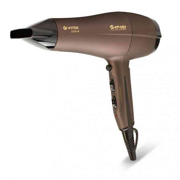 Фен VITEK VT-1320 (MC) коричневый