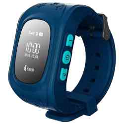 Умные часы детские Кнопка Жизни К911 с GPS трекером синие