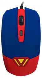 CBR CM833 Superman, оптика, встроенное Вибро (вибрация на нажатие левой/правой кнопки мышь