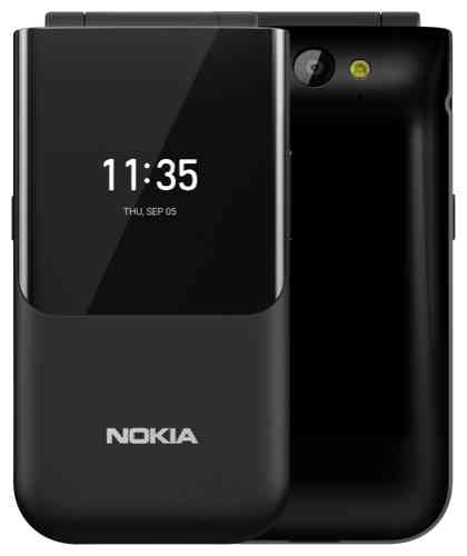 NOKIA 2720 DS (2019) (Раскладушка с двумя экранами !) Black