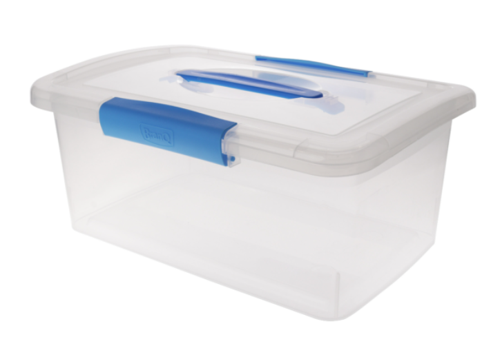 Ящик д хранения Laconic 9л с защелками и ручкой BQ2523 (6/1)