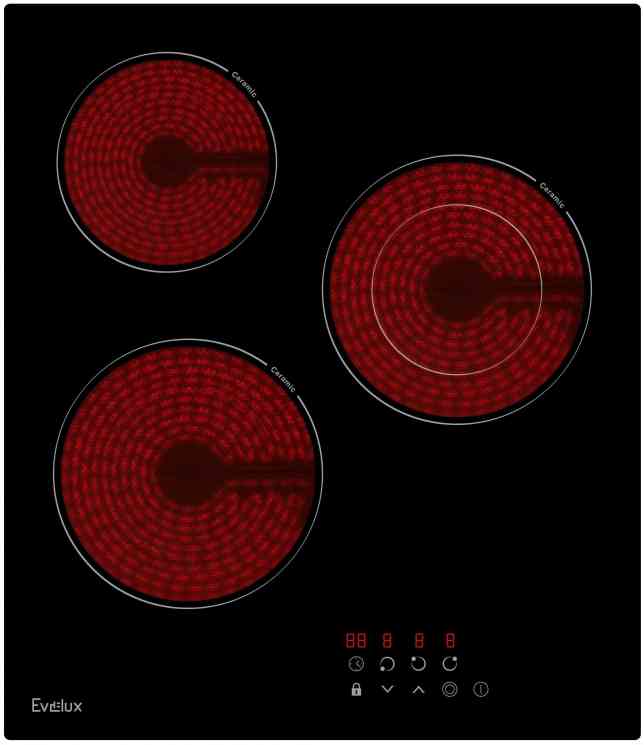 Evelux HEV 431 B варочная поверхность стеклокерамическая Evelux HEV 431 B варочная поверхность стеклокерамическая