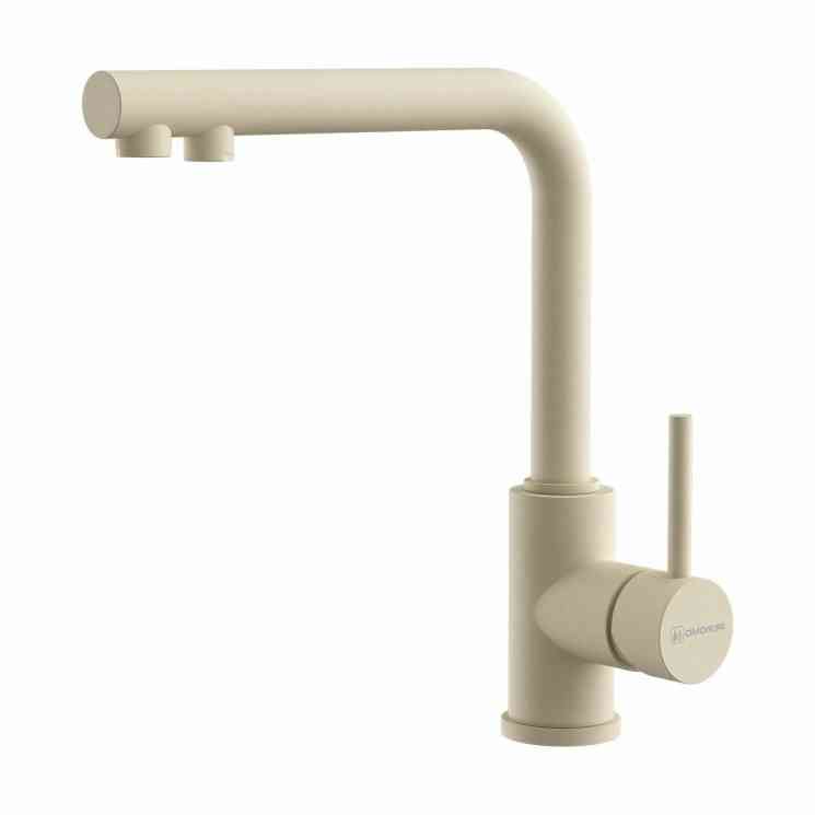 Omoikiri Nakagawa 2 Plus-BE, смеситель, гранит, ваниль