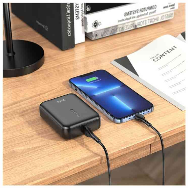 Внешний аккумулятор HOCO J96, 5000mAh, 1USB 2.0A (чёрный)