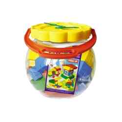 Конструктор "Городок" (40 деталей) ПЭТ "Часики" 04007