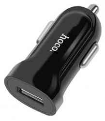 Автомобильное з/у HOCO 1 USB выход (1500mAh/5V) Z2 (белый) Z2