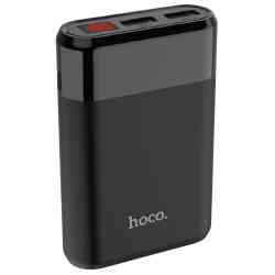 Внешний аккумулятор HOCO B35B 8000 мАч, 2USB, дисплей, черный