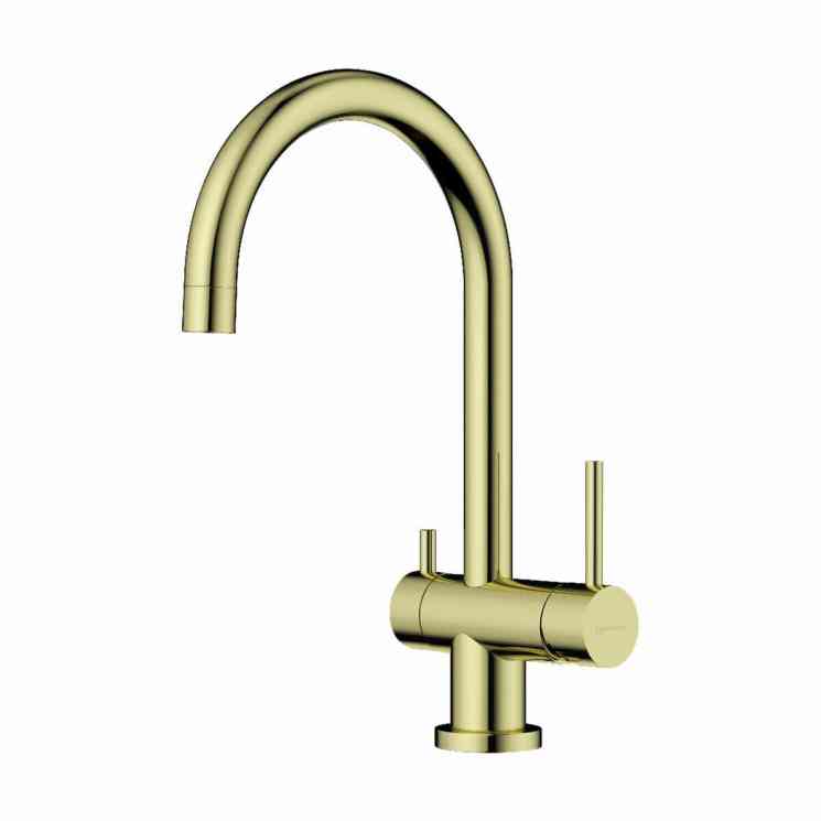 Omoikiri Yamada-LG, смеситель, латунь/светлое золото