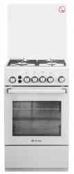 De Luxe 5040.40г(кр)чр 012 серый Газовая плита