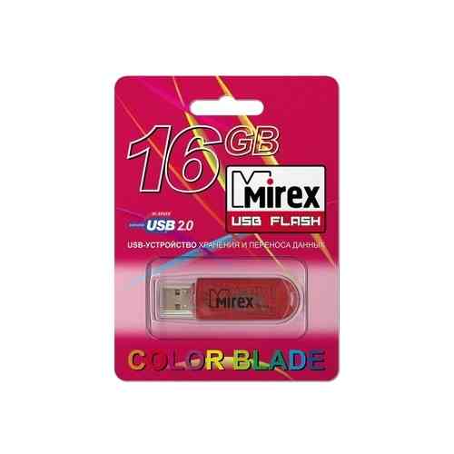 MIREX Flash drive USB2.0 16Gb Elf, Red RTL
