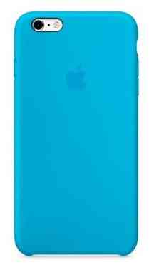 Силиконовый чехол Apple Case Blue для iPhone 6/6s