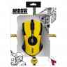 Проводная мышь Jet.A ARROW JA-GH35 жёлтая (800/1200/1600/2400 dpi, 6 кнопок, USB) игровая