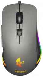 JET.A PANZER JA-GH41 чёрно-серая (1200-3200dpi,6 пр.кнопок,LED-подсветка,USB) игровая мышь