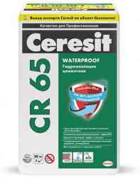 Гидроизоляция Церезит CR 65 Waterproof 20кг. АКЦИЯ 5+1 до 30.06.23