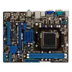 ASUS AM3+ M5A78L-M LX3 AMD760G SVGA PCI-E 2xDDRIII SATA RAID GLAN mATX