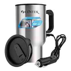Centek CT-0090 35Вт, 500мл, сталь, работа от прикуривателя, гермет. крышка Автомобильная термокружка