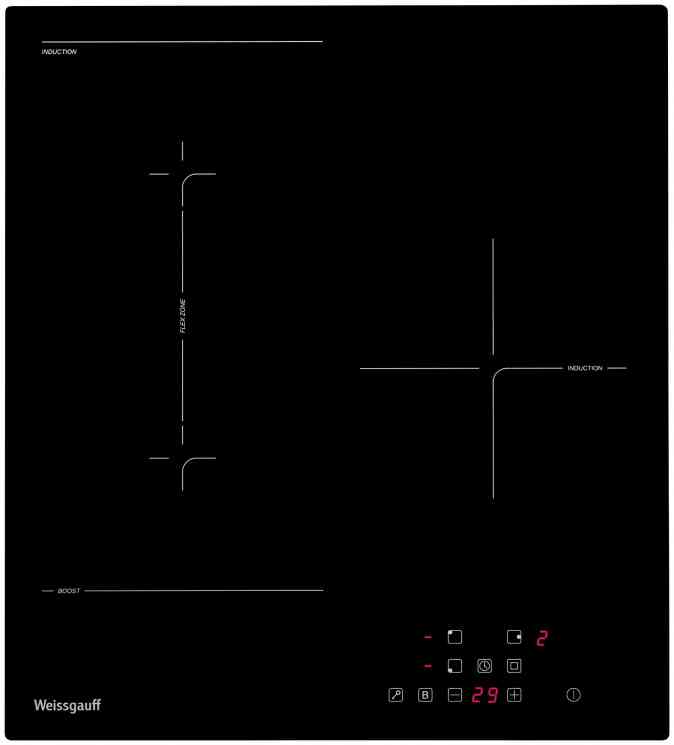 Weissgauff HI 430 BFZ стеклокерамическая панель