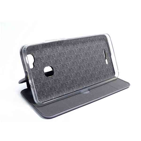 - книжка BQ для BQ-5512L Strike Forward (эко кожа + силиконовый, черный) чехол