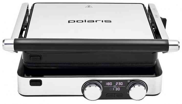 POLARIS PGP 2302D Гриль , серебристый