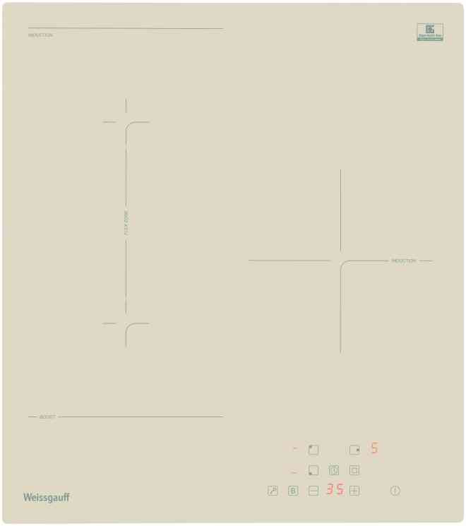 Weissgauff HI 430 GFZ стеклокерамическая панель