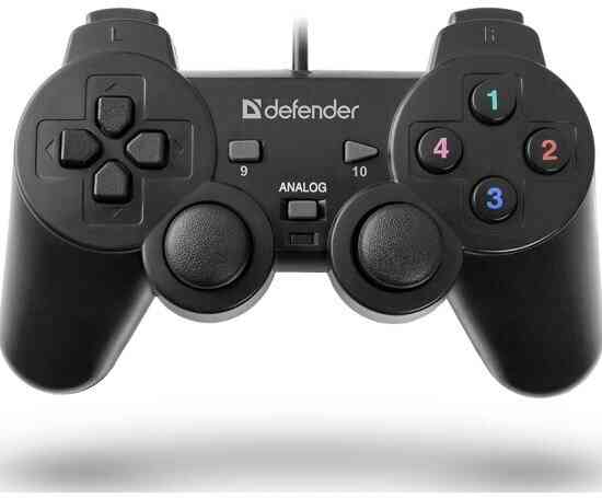 DEFENDER Omega USB, 12 кнопок, 2 стика геймпад