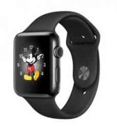 Apple Watch Series 2 42mm Space Black Stainless Steel with Black Sport Band