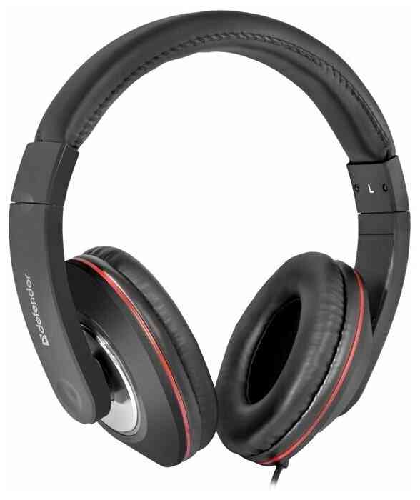 DEFENDER для смартфонов Accord 171 черный, кабель 1,2 м гарнитура