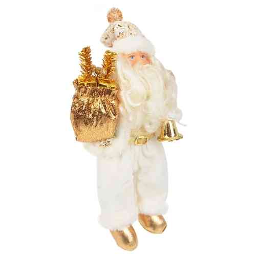 Кукла под елку ДЕД МОРОЗ 43см в золотом 949207