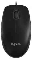 LOGITECH Optical Mouse B100 White USB (910-003360) мышь