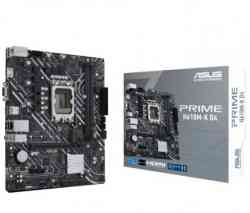 ASUS S-1700 PRIME H610M-K D4 1xPCI-Ex1, 1xPCI-Ex16, 2xDDR4, 1xM.2, HDMI/VGA, USB3.2, mATX, RTL