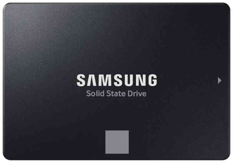 SSD 2.5" SAMSUNG 870 EVO, 1Tb, 3D TLC, MZ-77E1T0BW, R560Mb/s, W530Mb/s, 600TBW, RTL