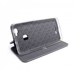 - книжка BQ для BQ-5520L Silk (экокожа + силикон, темно-серый) чехол